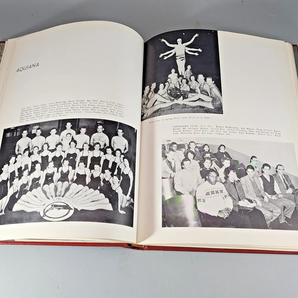 Aucola Yearbook 1954 The American University College of Arts and Sciences